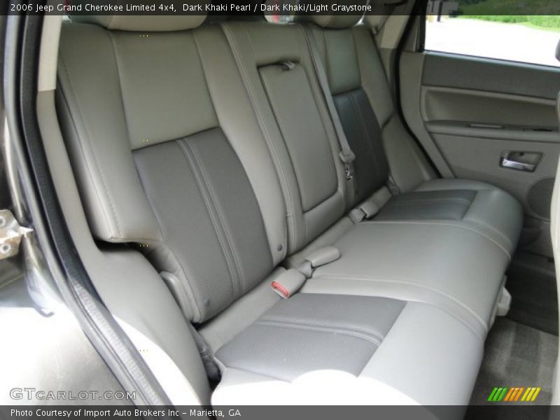 Dark Khaki Pearl / Dark Khaki/Light Graystone 2006 Jeep Grand Cherokee Limited 4x4