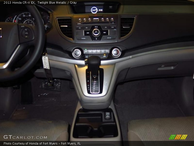 Twilight Blue Metallic / Gray 2013 Honda CR-V EX