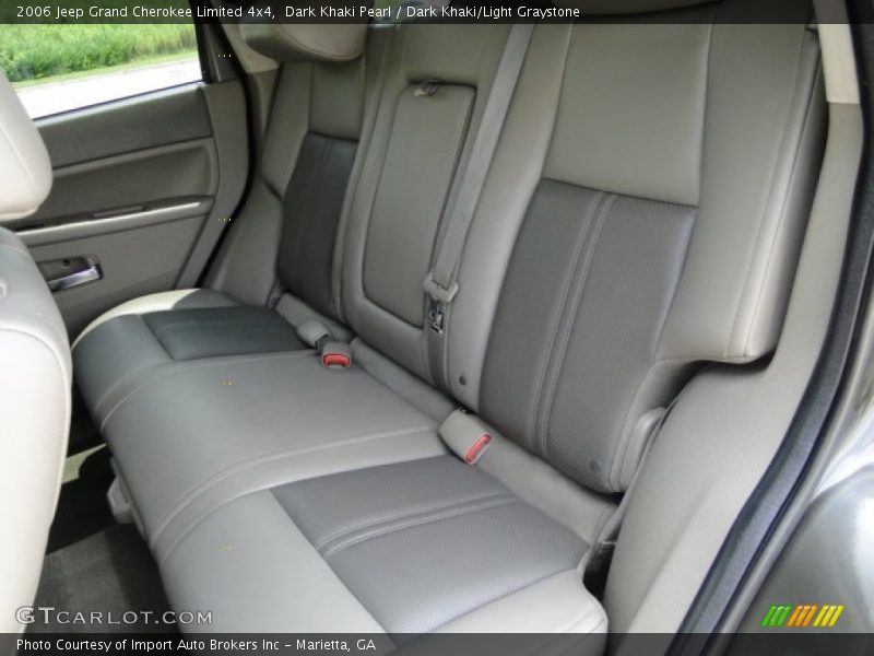 Dark Khaki Pearl / Dark Khaki/Light Graystone 2006 Jeep Grand Cherokee Limited 4x4
