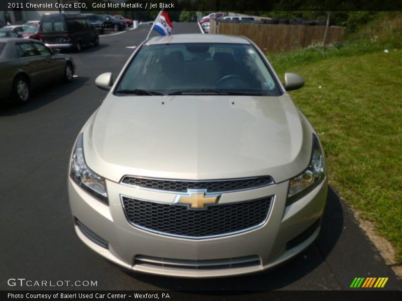 Gold Mist Metallic / Jet Black 2011 Chevrolet Cruze ECO