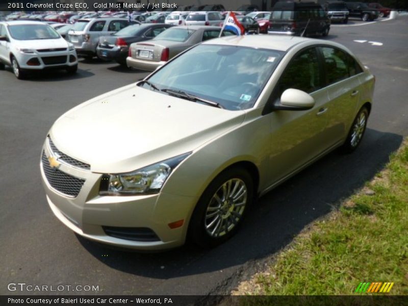 Gold Mist Metallic / Jet Black 2011 Chevrolet Cruze ECO