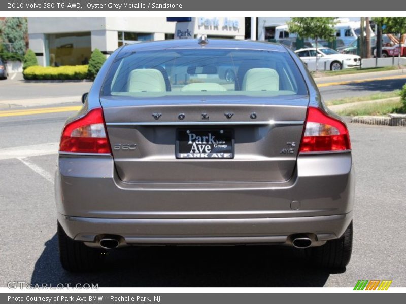 Oyster Grey Metallic / Sandstone 2010 Volvo S80 T6 AWD
