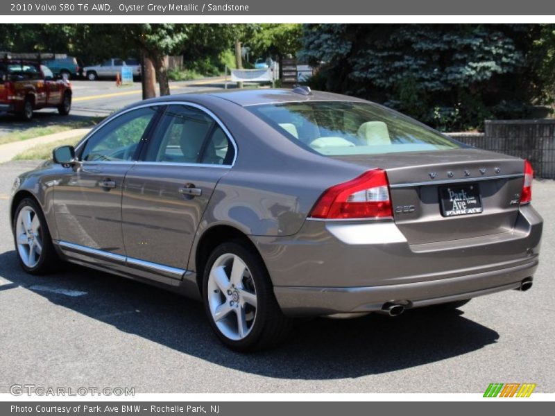 Oyster Grey Metallic / Sandstone 2010 Volvo S80 T6 AWD