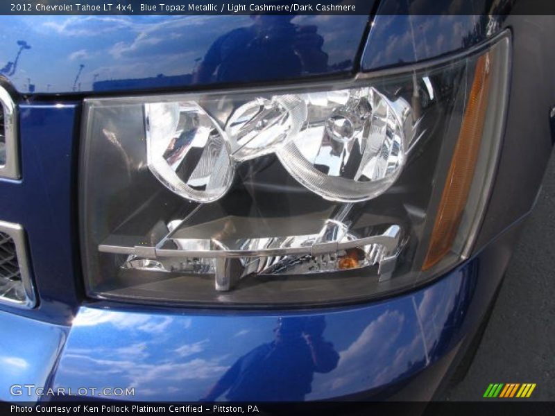 Blue Topaz Metallic / Light Cashmere/Dark Cashmere 2012 Chevrolet Tahoe LT 4x4