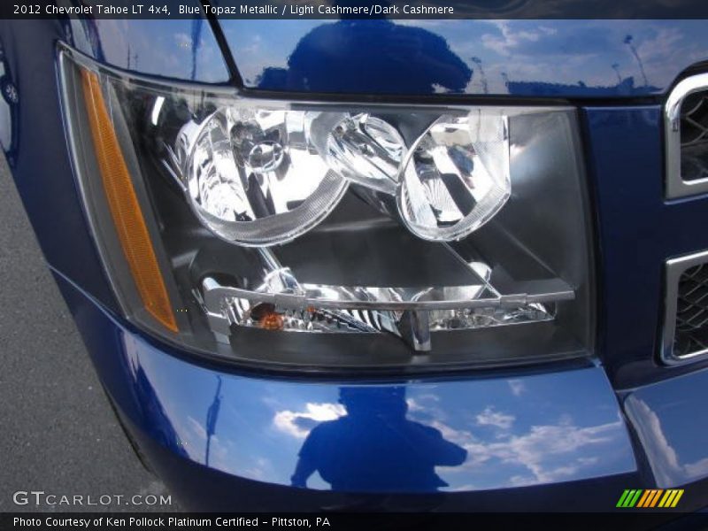 Blue Topaz Metallic / Light Cashmere/Dark Cashmere 2012 Chevrolet Tahoe LT 4x4
