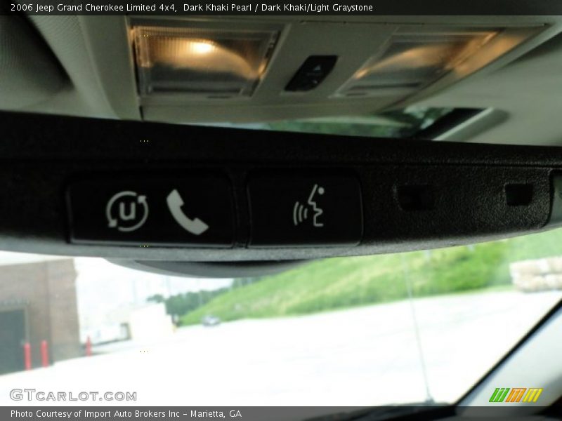 Dark Khaki Pearl / Dark Khaki/Light Graystone 2006 Jeep Grand Cherokee Limited 4x4