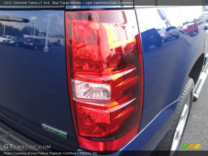 Blue Topaz Metallic / Light Cashmere/Dark Cashmere 2012 Chevrolet Tahoe LT 4x4