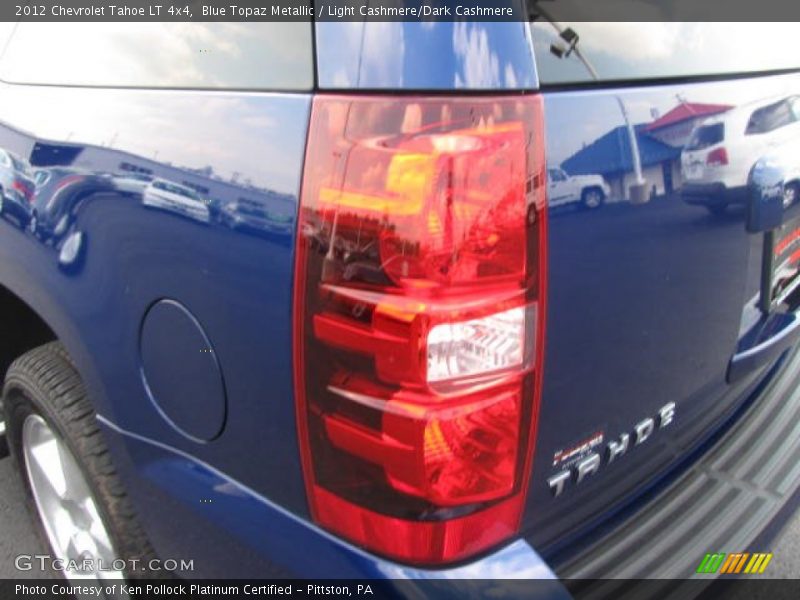 Blue Topaz Metallic / Light Cashmere/Dark Cashmere 2012 Chevrolet Tahoe LT 4x4