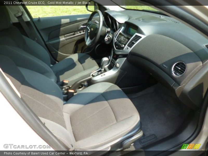 Gold Mist Metallic / Jet Black 2011 Chevrolet Cruze ECO