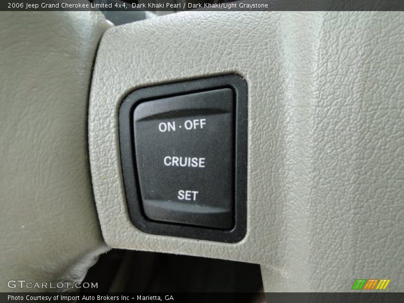 Dark Khaki Pearl / Dark Khaki/Light Graystone 2006 Jeep Grand Cherokee Limited 4x4