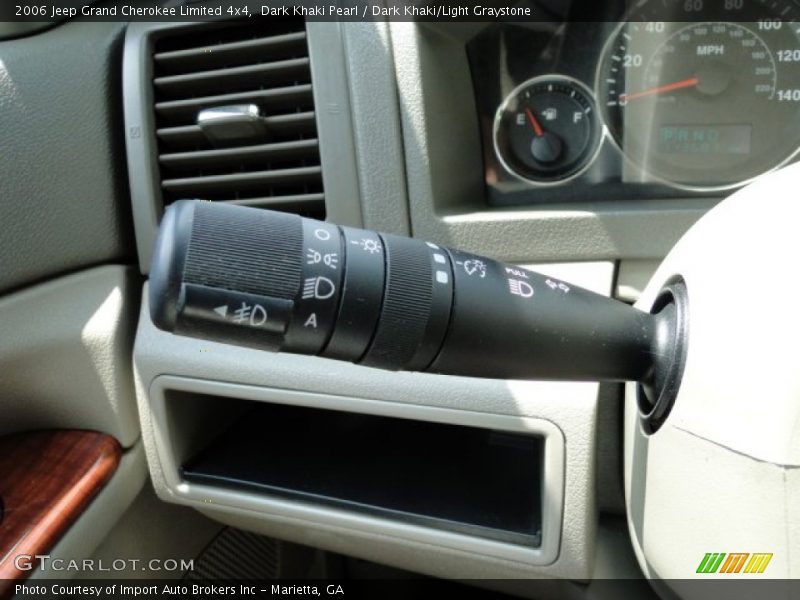 Dark Khaki Pearl / Dark Khaki/Light Graystone 2006 Jeep Grand Cherokee Limited 4x4