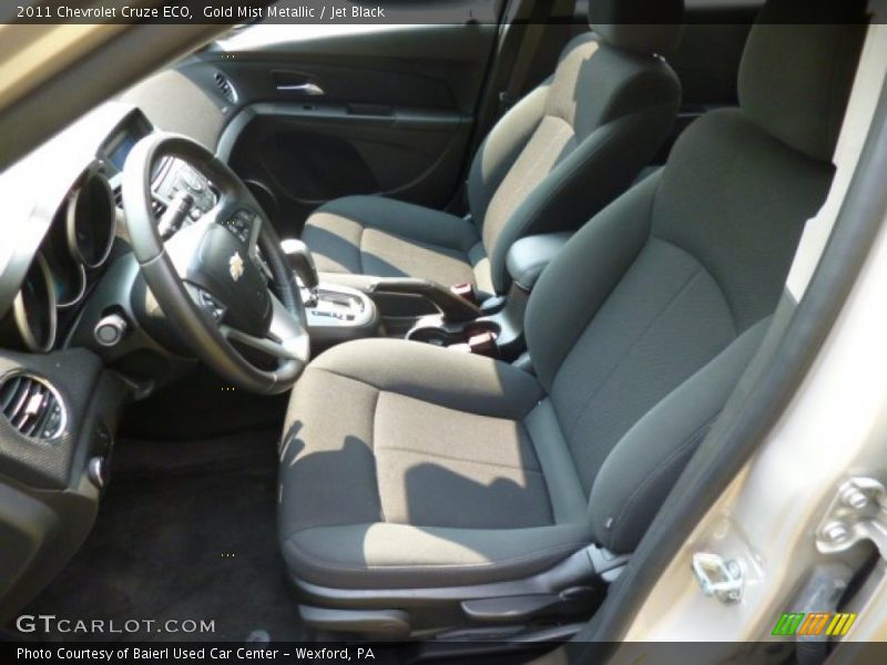 Gold Mist Metallic / Jet Black 2011 Chevrolet Cruze ECO