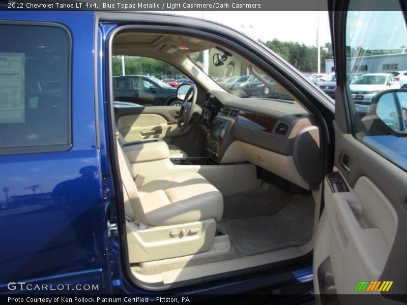 Blue Topaz Metallic / Light Cashmere/Dark Cashmere 2012 Chevrolet Tahoe LT 4x4