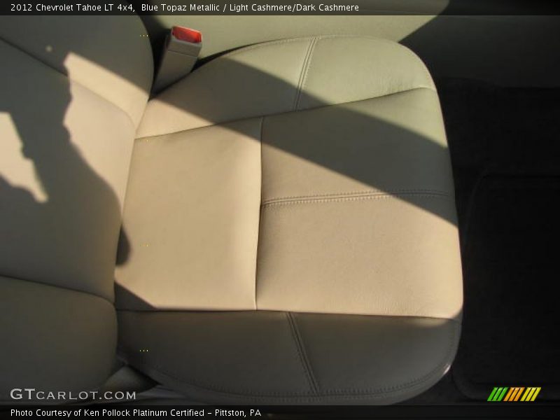 Blue Topaz Metallic / Light Cashmere/Dark Cashmere 2012 Chevrolet Tahoe LT 4x4