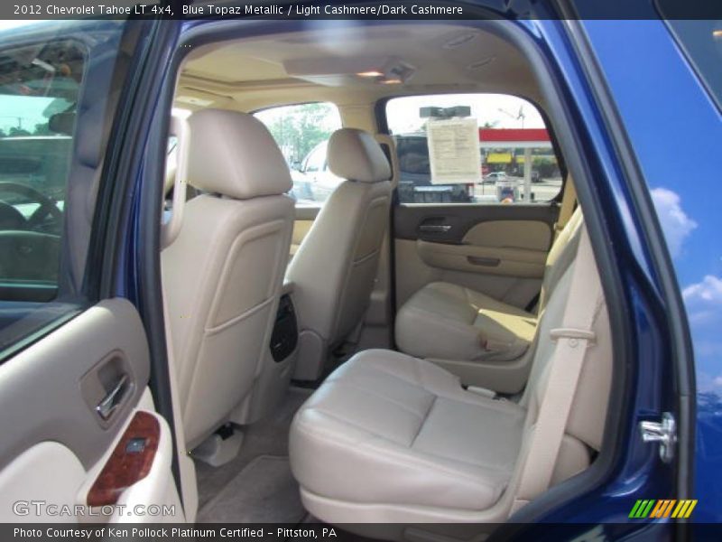 Blue Topaz Metallic / Light Cashmere/Dark Cashmere 2012 Chevrolet Tahoe LT 4x4