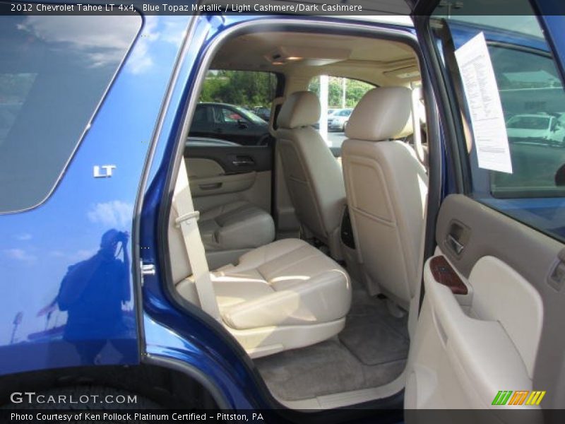 Blue Topaz Metallic / Light Cashmere/Dark Cashmere 2012 Chevrolet Tahoe LT 4x4