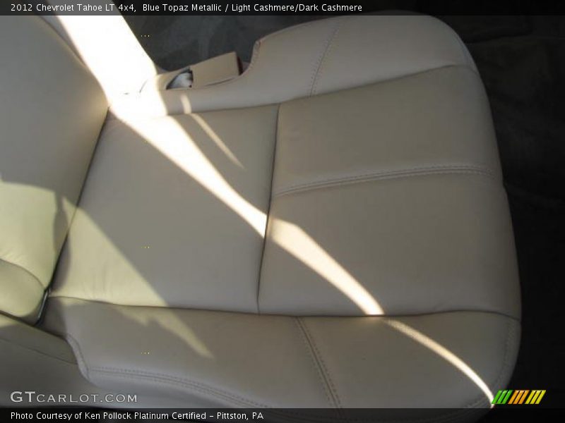 Blue Topaz Metallic / Light Cashmere/Dark Cashmere 2012 Chevrolet Tahoe LT 4x4