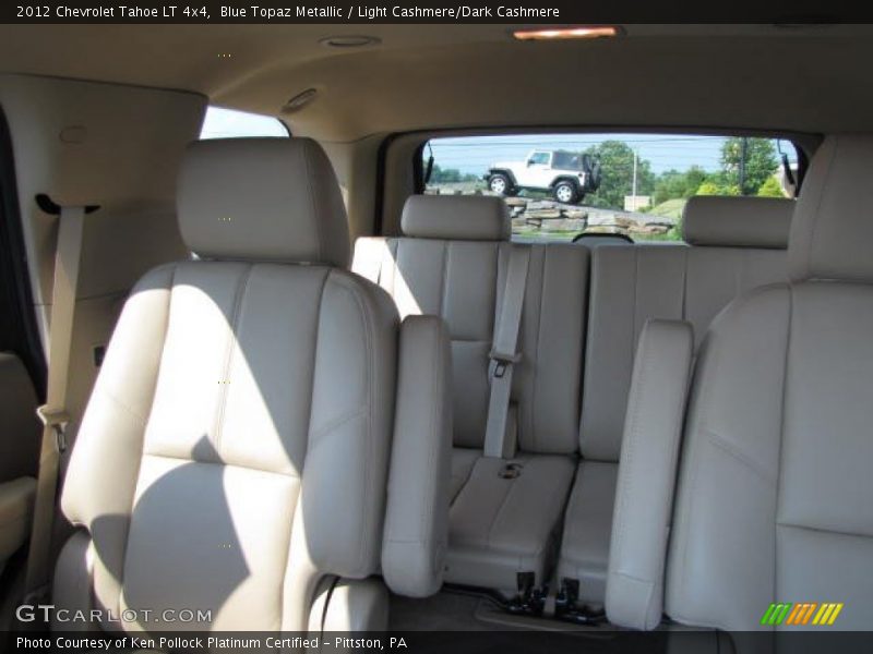 Blue Topaz Metallic / Light Cashmere/Dark Cashmere 2012 Chevrolet Tahoe LT 4x4