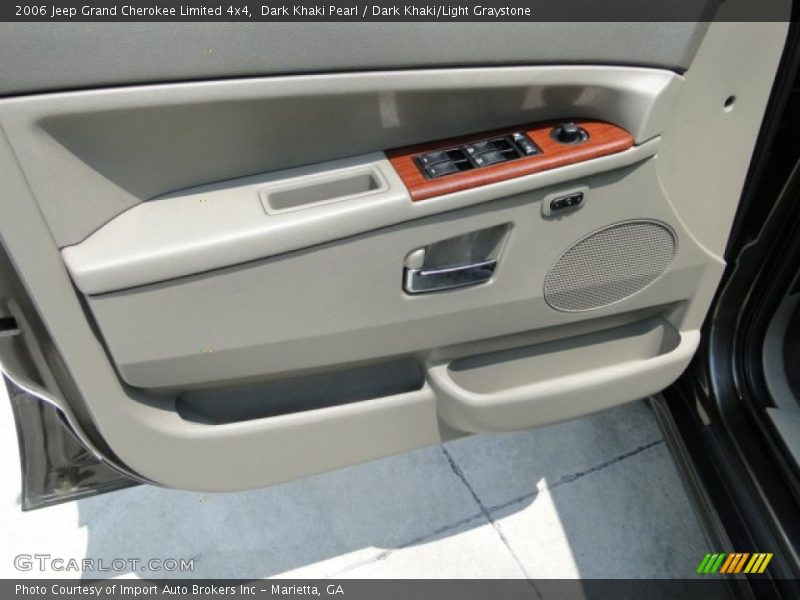 Dark Khaki Pearl / Dark Khaki/Light Graystone 2006 Jeep Grand Cherokee Limited 4x4