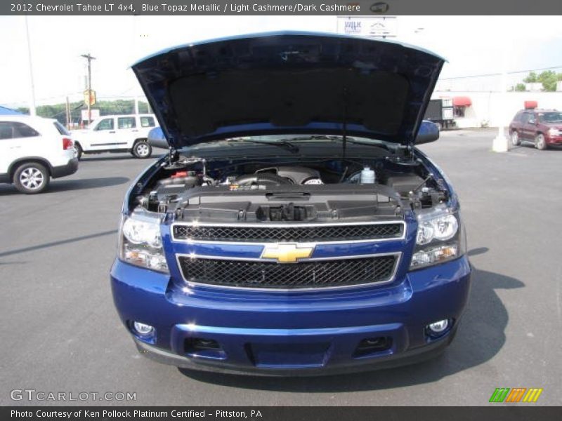 Blue Topaz Metallic / Light Cashmere/Dark Cashmere 2012 Chevrolet Tahoe LT 4x4