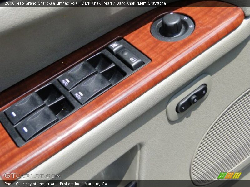 Dark Khaki Pearl / Dark Khaki/Light Graystone 2006 Jeep Grand Cherokee Limited 4x4