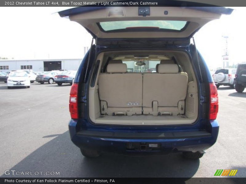Blue Topaz Metallic / Light Cashmere/Dark Cashmere 2012 Chevrolet Tahoe LT 4x4