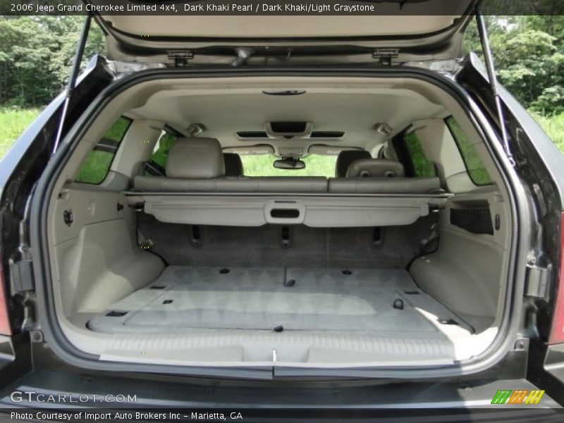 Dark Khaki Pearl / Dark Khaki/Light Graystone 2006 Jeep Grand Cherokee Limited 4x4