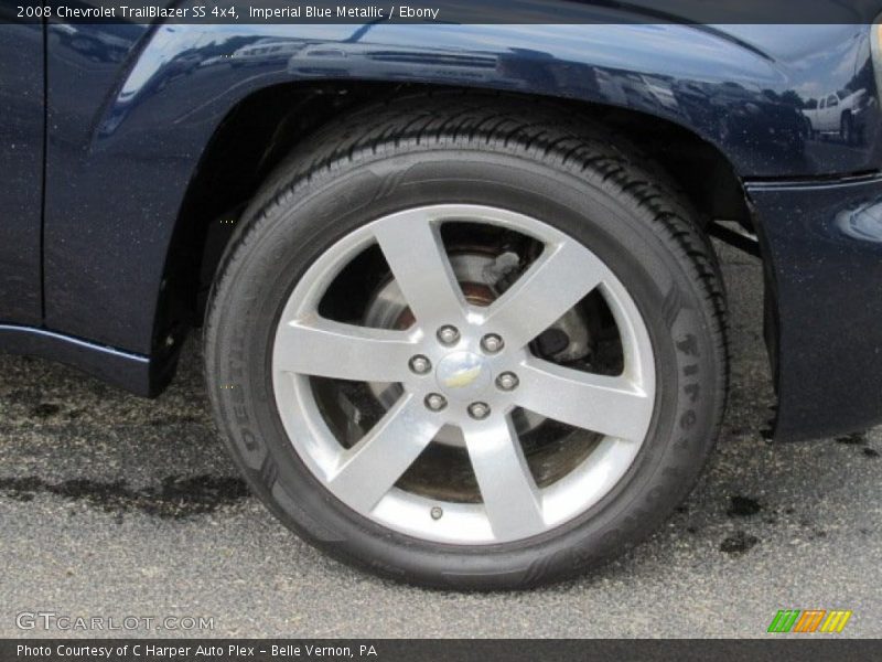 Imperial Blue Metallic / Ebony 2008 Chevrolet TrailBlazer SS 4x4