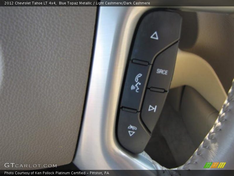 Blue Topaz Metallic / Light Cashmere/Dark Cashmere 2012 Chevrolet Tahoe LT 4x4