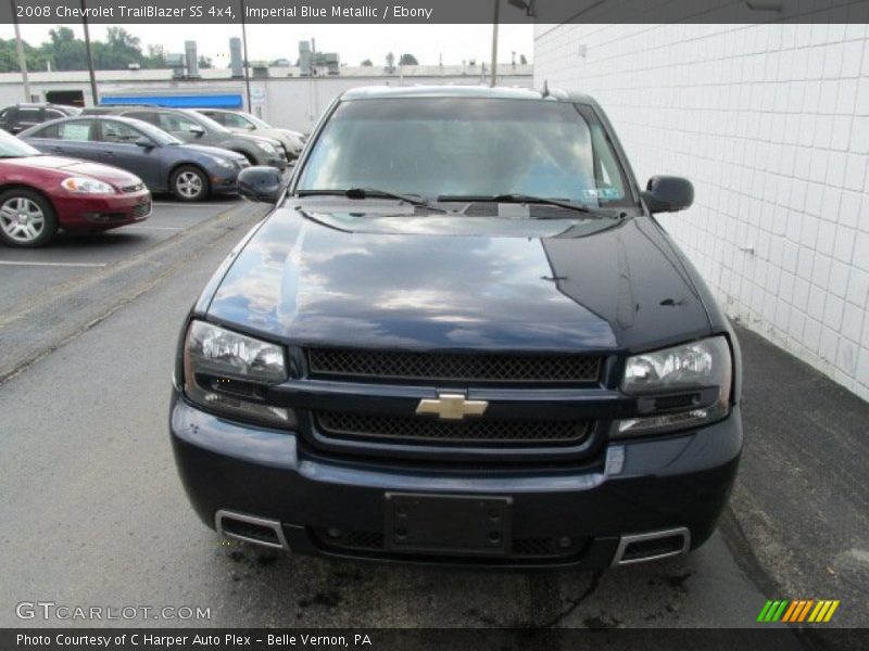 Imperial Blue Metallic / Ebony 2008 Chevrolet TrailBlazer SS 4x4