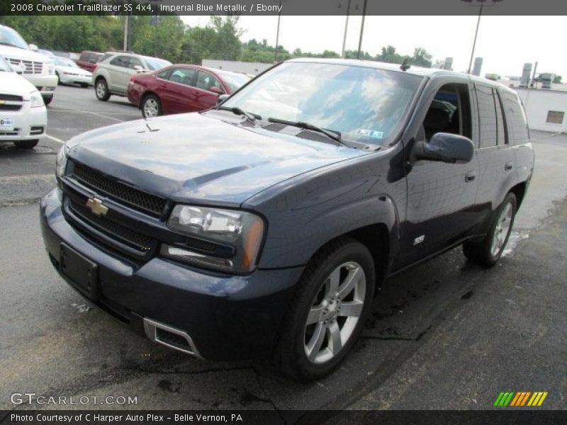 Imperial Blue Metallic / Ebony 2008 Chevrolet TrailBlazer SS 4x4
