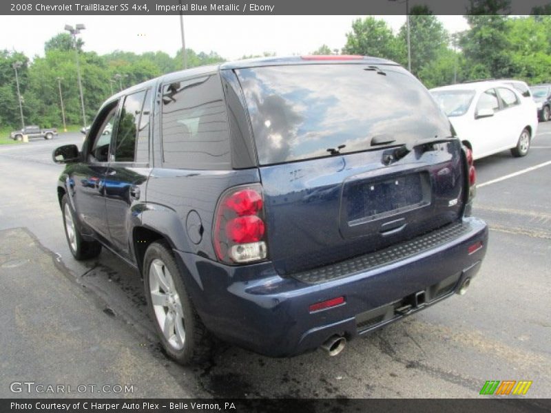 Imperial Blue Metallic / Ebony 2008 Chevrolet TrailBlazer SS 4x4