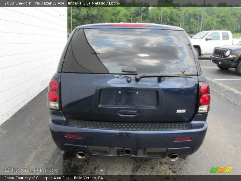 Imperial Blue Metallic / Ebony 2008 Chevrolet TrailBlazer SS 4x4
