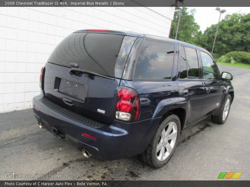 Imperial Blue Metallic / Ebony 2008 Chevrolet TrailBlazer SS 4x4