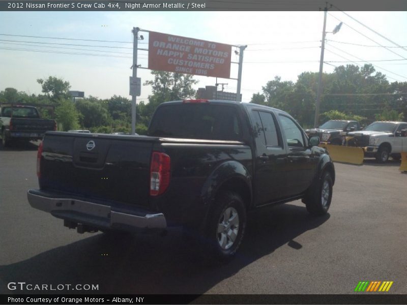 Night Armor Metallic / Steel 2012 Nissan Frontier S Crew Cab 4x4