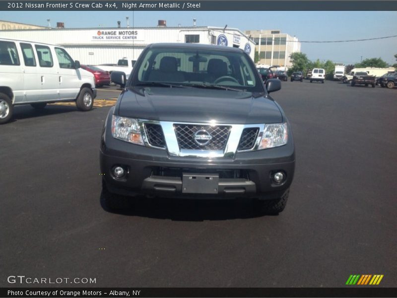 Night Armor Metallic / Steel 2012 Nissan Frontier S Crew Cab 4x4