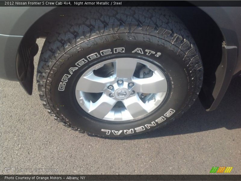 Night Armor Metallic / Steel 2012 Nissan Frontier S Crew Cab 4x4