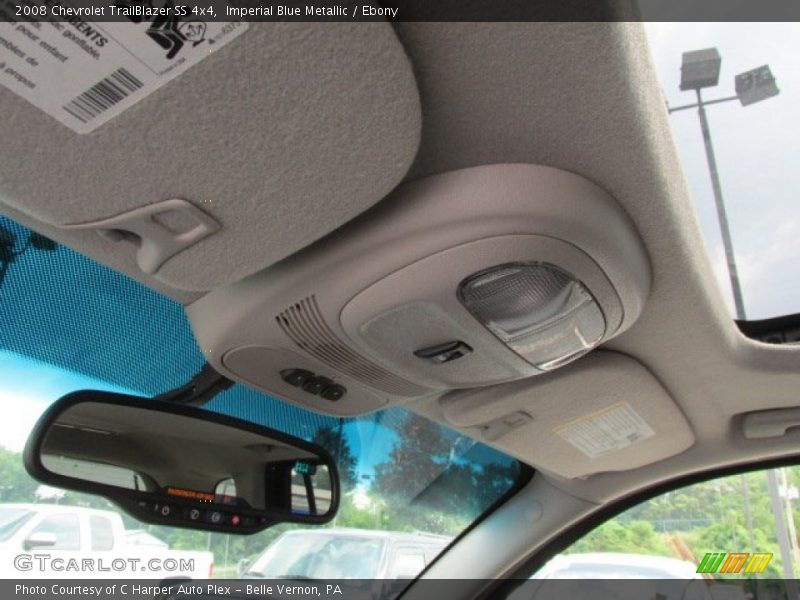 Imperial Blue Metallic / Ebony 2008 Chevrolet TrailBlazer SS 4x4