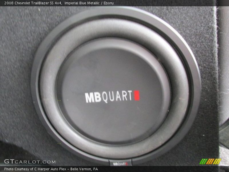 Imperial Blue Metallic / Ebony 2008 Chevrolet TrailBlazer SS 4x4