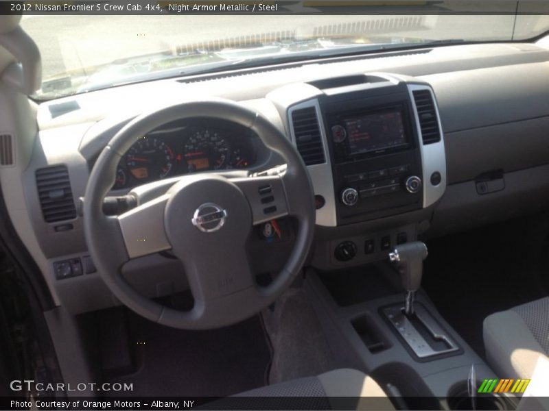 Night Armor Metallic / Steel 2012 Nissan Frontier S Crew Cab 4x4