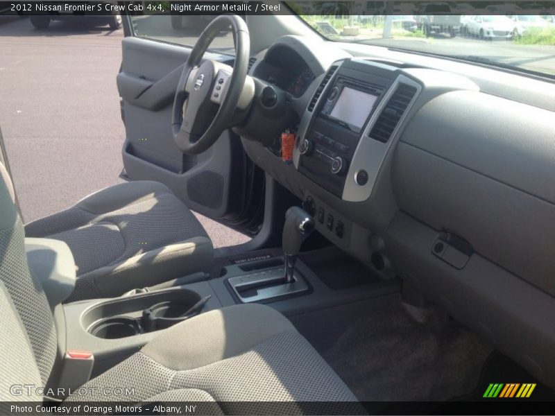 Night Armor Metallic / Steel 2012 Nissan Frontier S Crew Cab 4x4