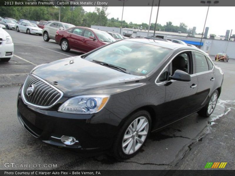 Carbon Black Metallic / Ebony 2013 Buick Verano Premium