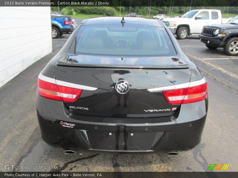 Carbon Black Metallic / Ebony 2013 Buick Verano Premium