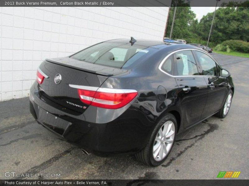 Carbon Black Metallic / Ebony 2013 Buick Verano Premium