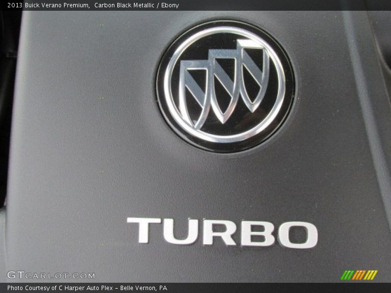 Carbon Black Metallic / Ebony 2013 Buick Verano Premium
