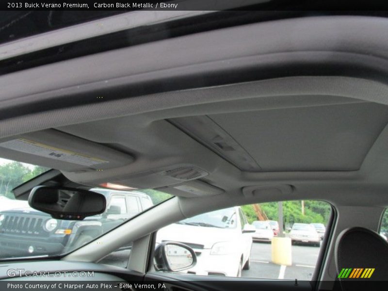 Carbon Black Metallic / Ebony 2013 Buick Verano Premium