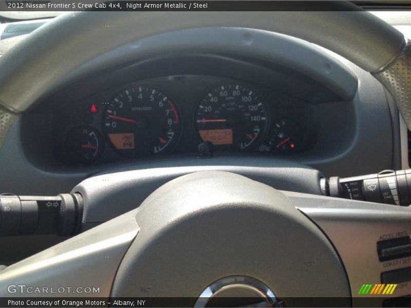 Night Armor Metallic / Steel 2012 Nissan Frontier S Crew Cab 4x4