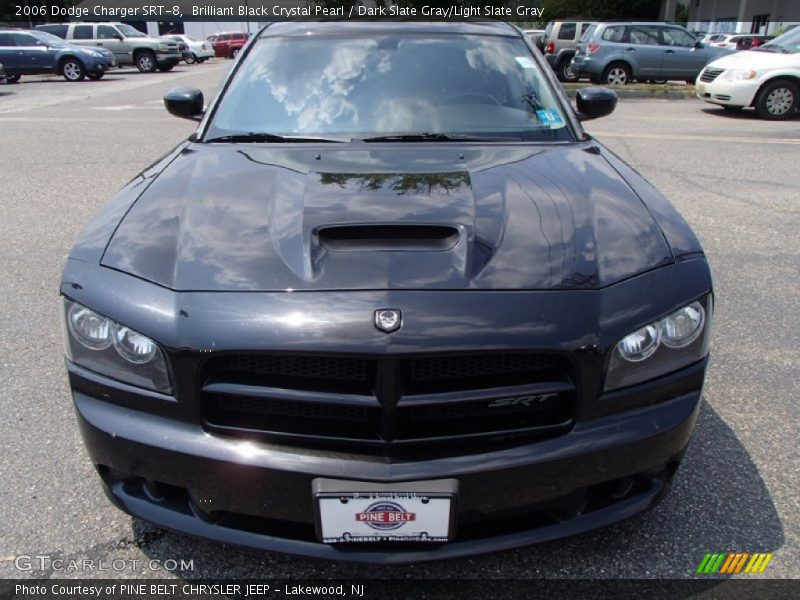 Brilliant Black Crystal Pearl / Dark Slate Gray/Light Slate Gray 2006 Dodge Charger SRT-8