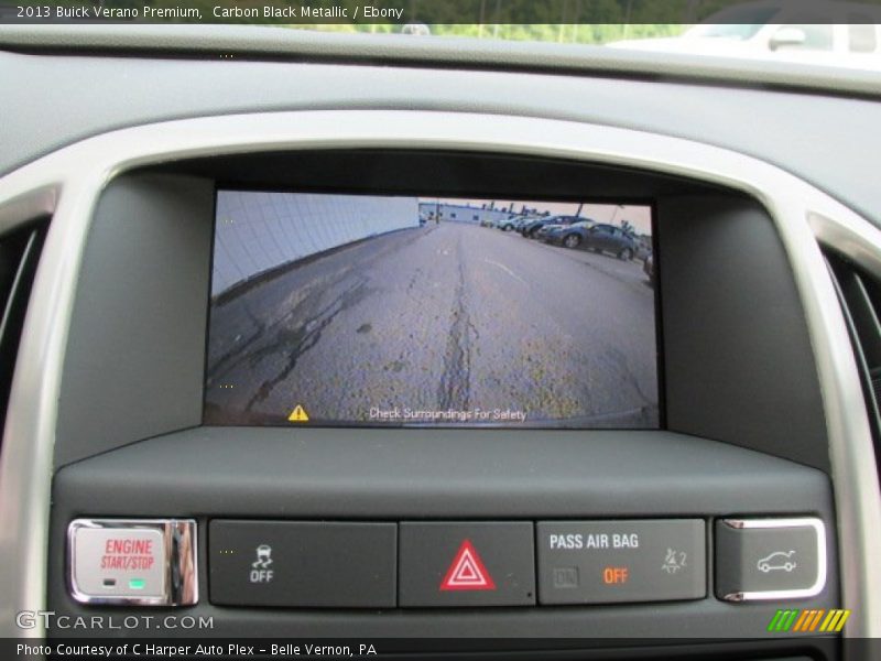 Carbon Black Metallic / Ebony 2013 Buick Verano Premium