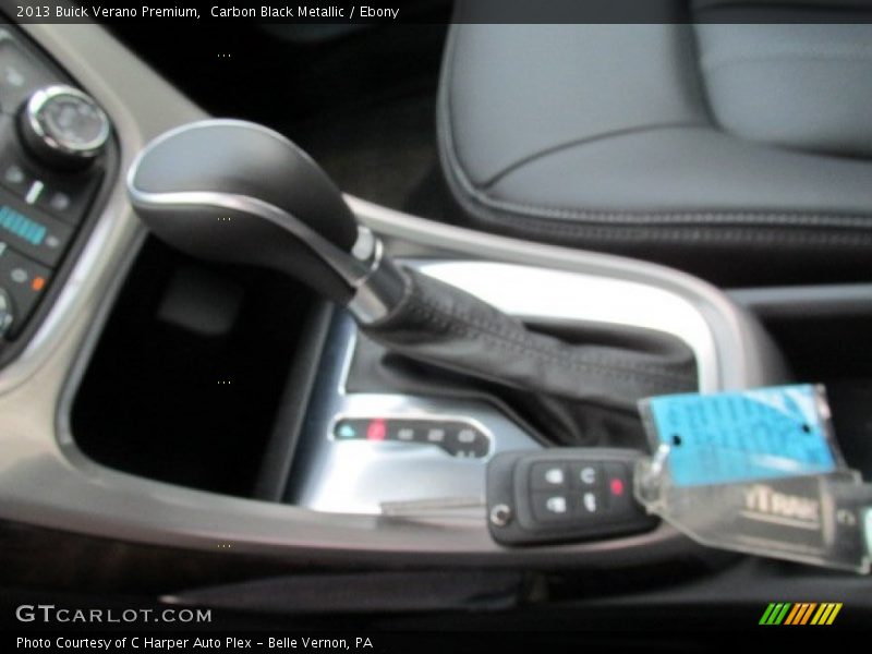 Carbon Black Metallic / Ebony 2013 Buick Verano Premium